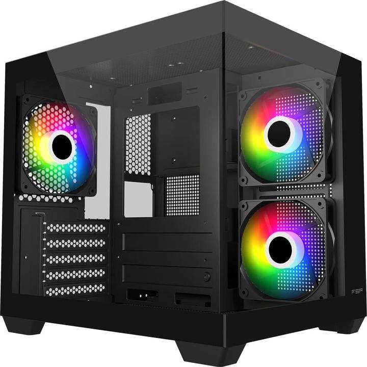 Image du produit Fortron FSP Geh Mini S140 BA Micro-ATX/M-ITX/ARGB o.N. Black retail
