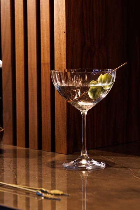Image du produit Mikasa Treviso Crystal Coupe Glasses, Set of 4, 300ml (0.30 l, 4 x)