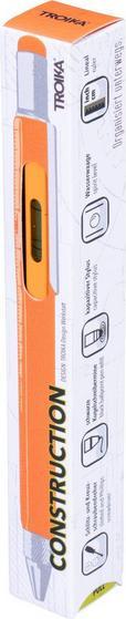 Produktbild Troika CONSTRUCTION Multitasking Kugelschreiber, metal orange (Neonorange, 4 x)