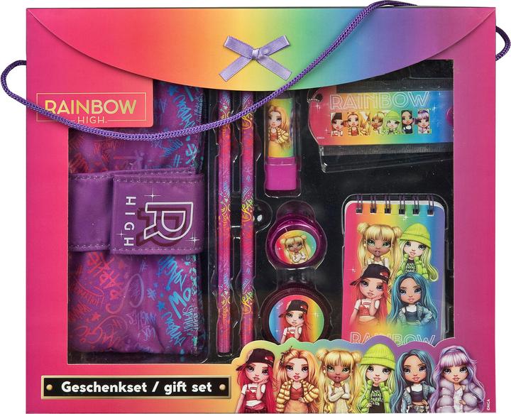 Actual product image NoName Rainbow High Stationery Set 8 Pcs.