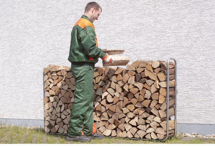 Immagine prodotto wolfcraft wolfcraft 1 Stapelhilfe für Brennholz (234 x 31 x 104,5 cm)