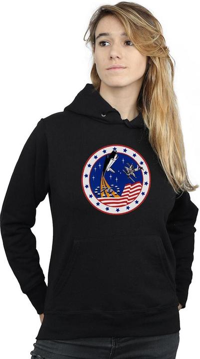 Immagine prodotto Nasa Classic Rocket 76 Felpa con Cappuccio Donna (S)