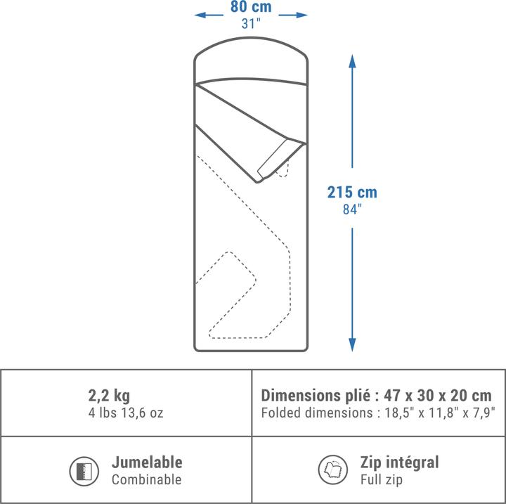 Produktbild Quechua Arpenaz 0 (215 cm)