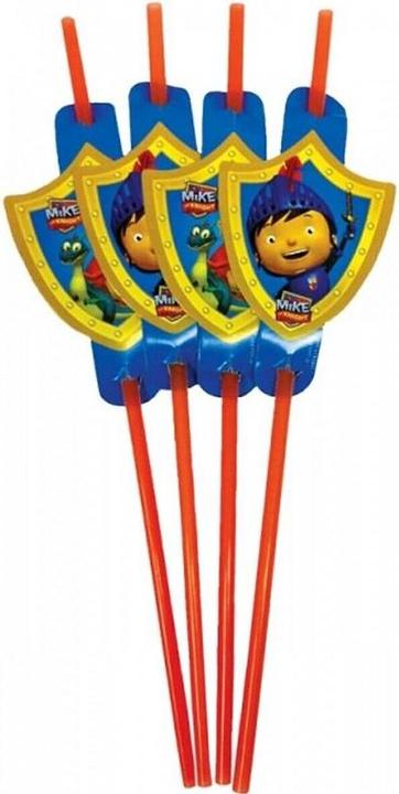 Immagine prodotto Mike The Knight Cannuccia di plastica (confezione da 8) (8 x)