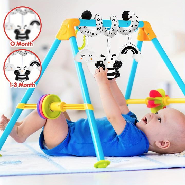 Produktbild Activity Board Baby Autositz Spielzeug, Baby Spirale hängenden Kinderwagen, schwarz und weiss hohen Kontrast