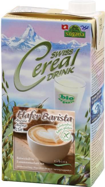 Actual product image Soyana Swiss Cereal Drink Oats Barista (1 x 100 cl)