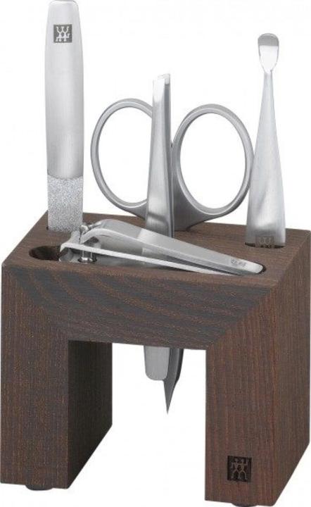 Produktbild Zwilling zestaw do manicure - drewno, 5 elementów