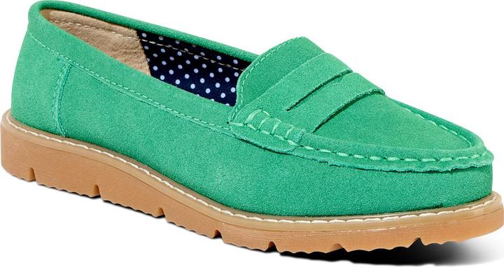 Actual product image Joe Browns Cleated Sole Suede Leather Loafers (42)