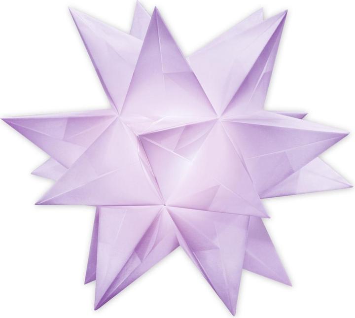 Actual product image Ursus Folded sheets Aurelio star tracing paper 115g/sqm 30x30cm 33 sheets purple (115 g/m², 1 x)