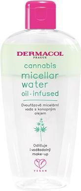Actual product image Dermacol Two-phase micellar water with hemp oil Cannabis (Micellar Water) 200 ml (200 ml)
