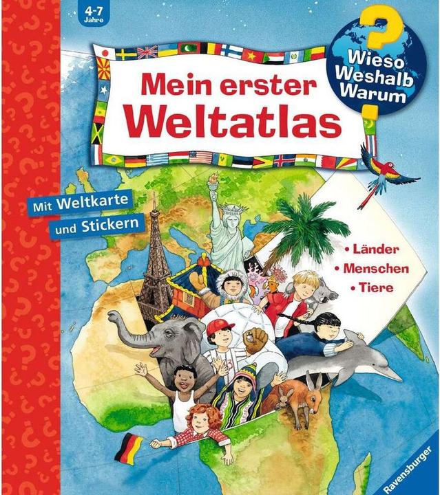 Produktbild Ravensburger Mein erster Weltatlas (Deutsch, Andrea Erne, 2014)