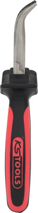 Produktbild KS Tools ERGOTORQUE Flachrundzange gebogen (165 mm)