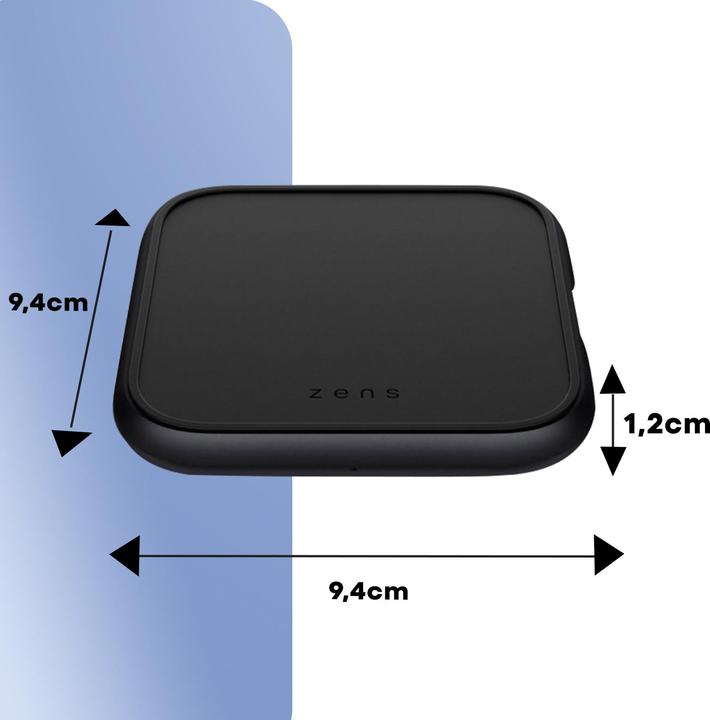 Actual product image Zens Aluminium Charger (10 W)