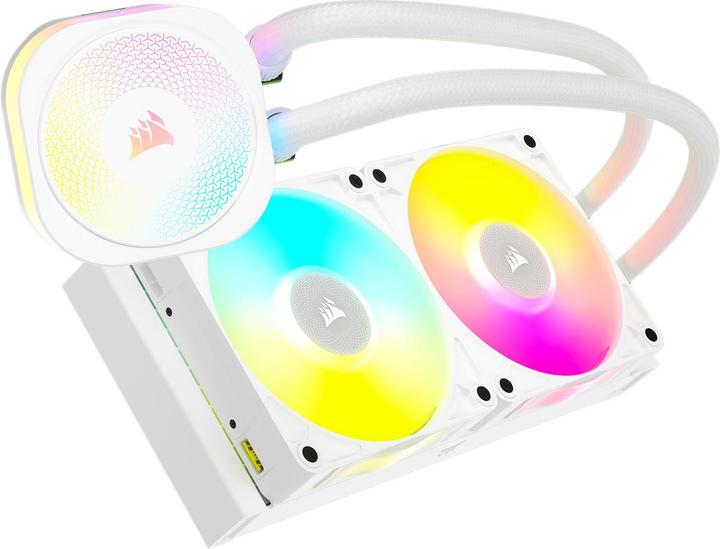 Actual product image Corsair iCUE LINK TITAN 240 RX RGB White