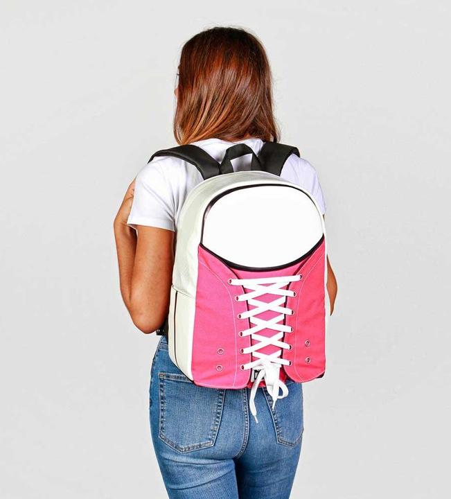 Image du produit Oh My Pop! Sneakers Backpack Fuchsia