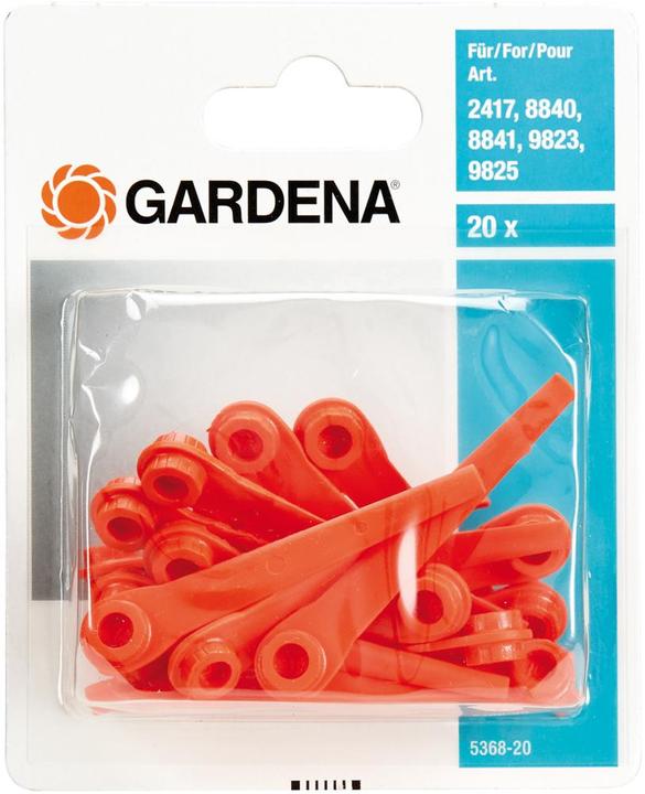 Immagine prodotto Gardena RotorCut (Pioniere delle erbacce, Lame per tosaerba + lame di ricambio per macchine da giardino)