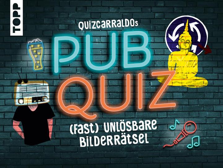 Actual product image Quizcarraldo's Pub Quiz. (Almost) unsolvable picture puzzles (German)