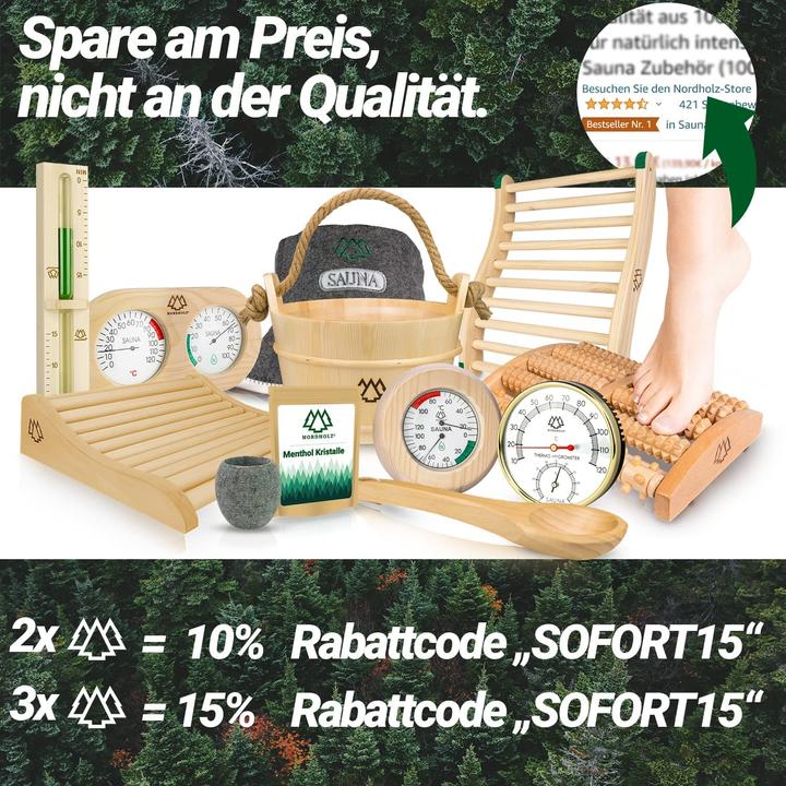 Produktbild Nordholz Sauna Set