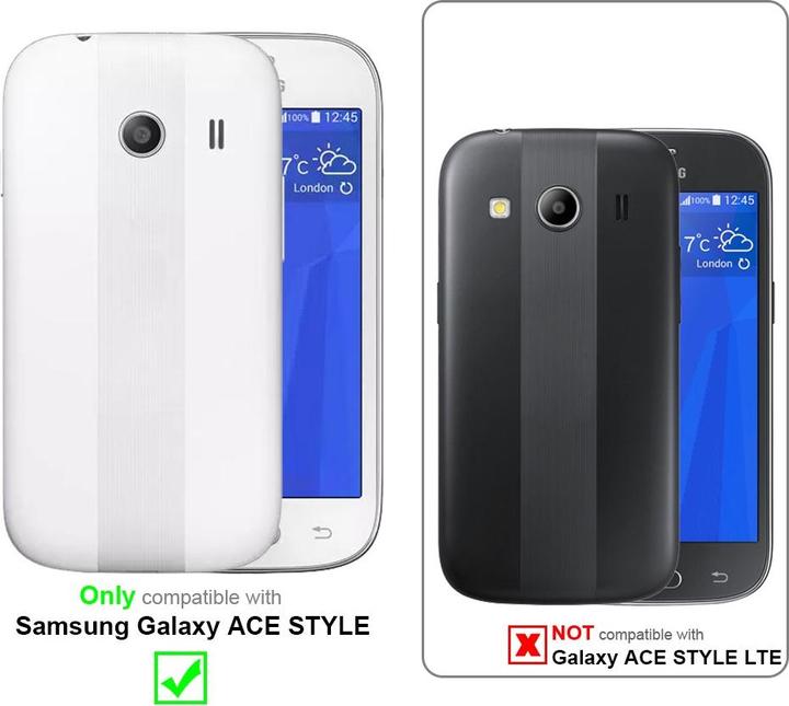 Image du produit Cadorabo Coque pour Samsung Galaxy ACE STYLE universel avec Clip (Samsung Galaxy Ace Style)