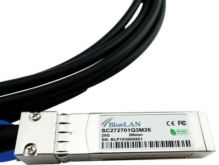 Image du produit BlueLAN Ubiquiti Networks UACC-DAC-SFP28-1M compatible DAC SFP28 SC272701Q1M30