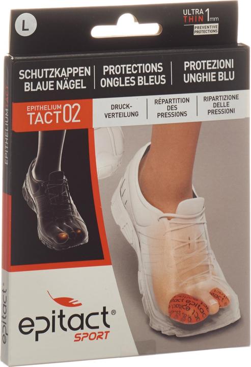 Image du produit Epitact Sport Capsules de protection clous bleus EpitheliumTact 02, taille L 34 mm (L)