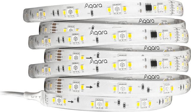 Image du produit Aqara Kit d'extension LED Strip T1 (Multicolore, 100 cm, Intérieur, Extérieur)