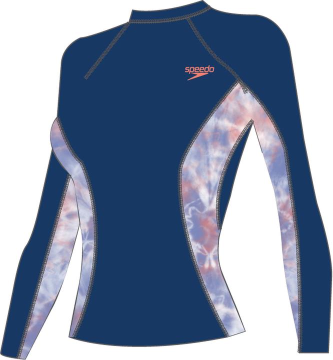 Speedo Printed Long Sleeve Rash Top