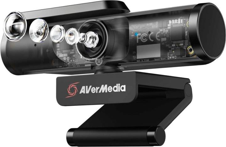 AVerMedia PW513 Webcam 8 MP 3840 x 2160 pixels USB-C Black (8 Mpx)