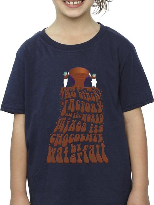 Image du produit Willy Wonka & the Chocolate Factory - T-shirt CHOCOLATE WATERFALL - Fille (116)
