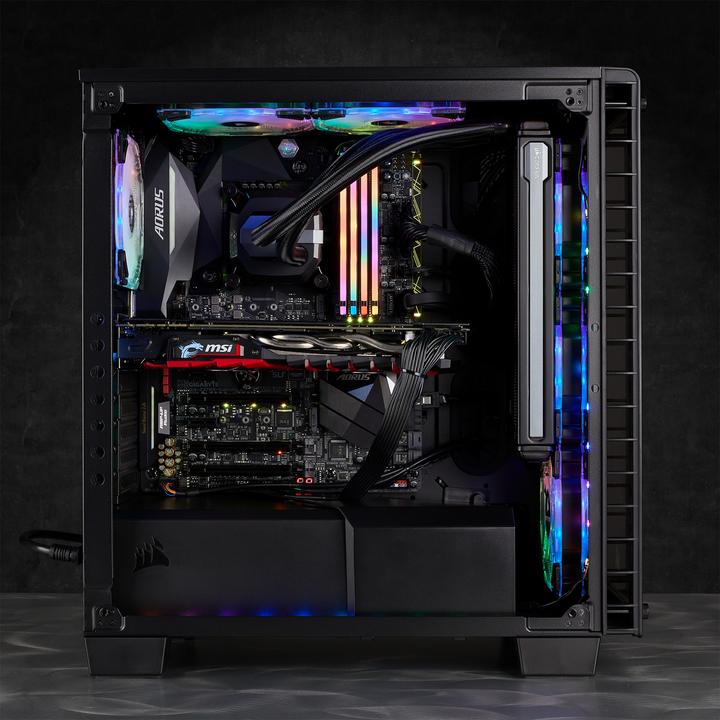 Actual product image Corsair Vengeance RGB Pro (4 x 16GB, 3200 MHz, DDR4-RAM, DIMM)