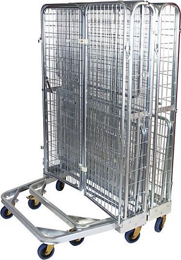 Image du produit kaiserkraft Bac roulant antivol, emboîtable (500 kg)