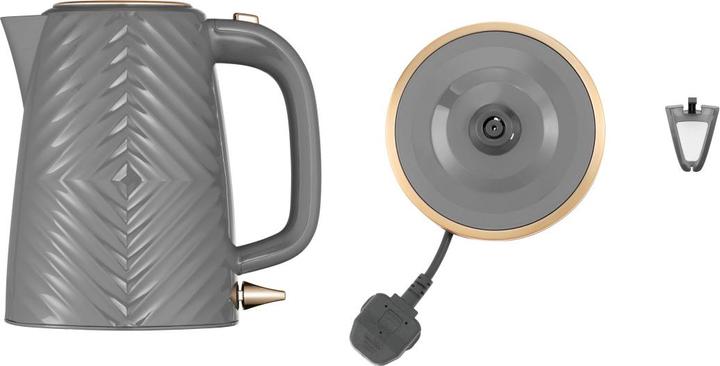 Actual product image Russell Hobbs 26382-70 Groove Kettle grey (1.70 l)