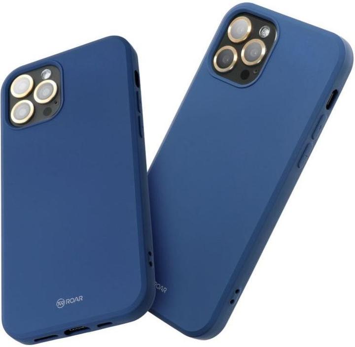 Actual product image Roar Back panel cover case COLORFUL JELLY for SAMSUNG S24 Plus navy (Samsung Galaxy S24+)