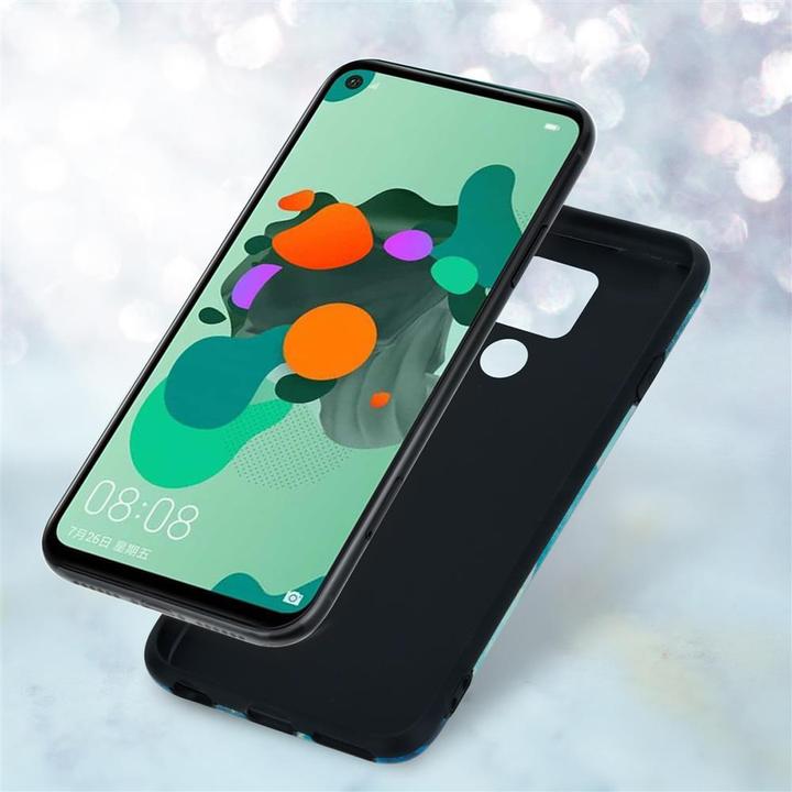 Actual product image Cadorabo IMD TPU Colorful Marble Cover (Mate 30 Lite)