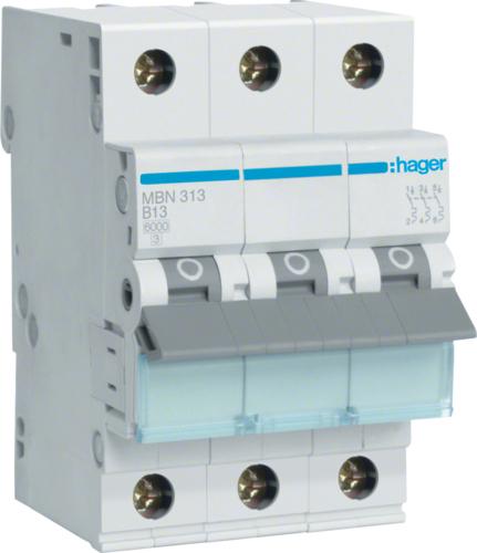 Produktbild Hager HAG MBN313 B13 Einbauautomat 3p