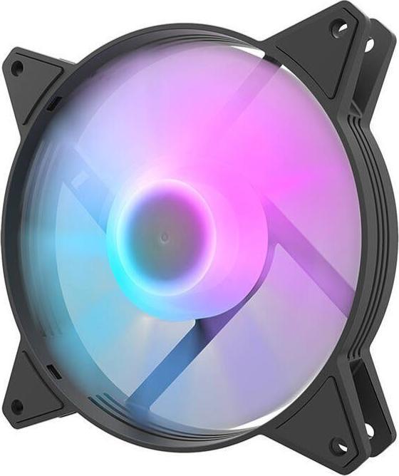 Actual product image Darkflash Tech C6 RGB Computer Fan Set 3in1 120x120 (black) (120 mm, 3 x)