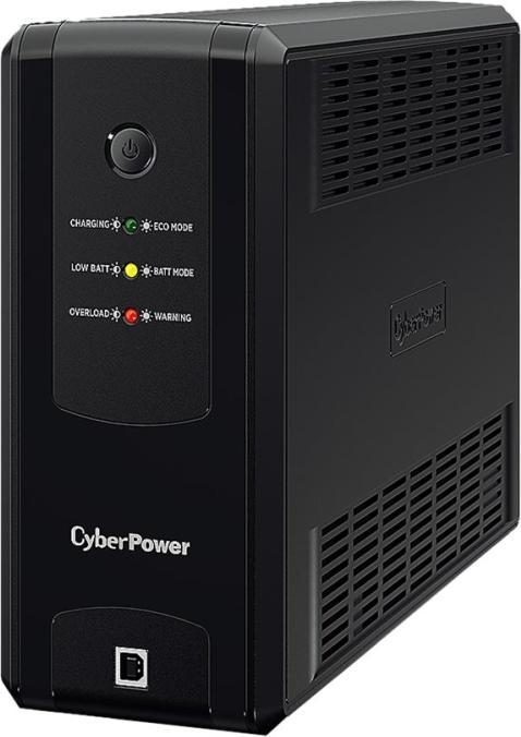 Actual product image Cyberpower UT1050EG-FR Uninterruptible Power Supply (UPS) Line-Interactive 1050 VA 630 W 4 AC Outputs (1.05 VA, 630 W, Line-interactive UPS)