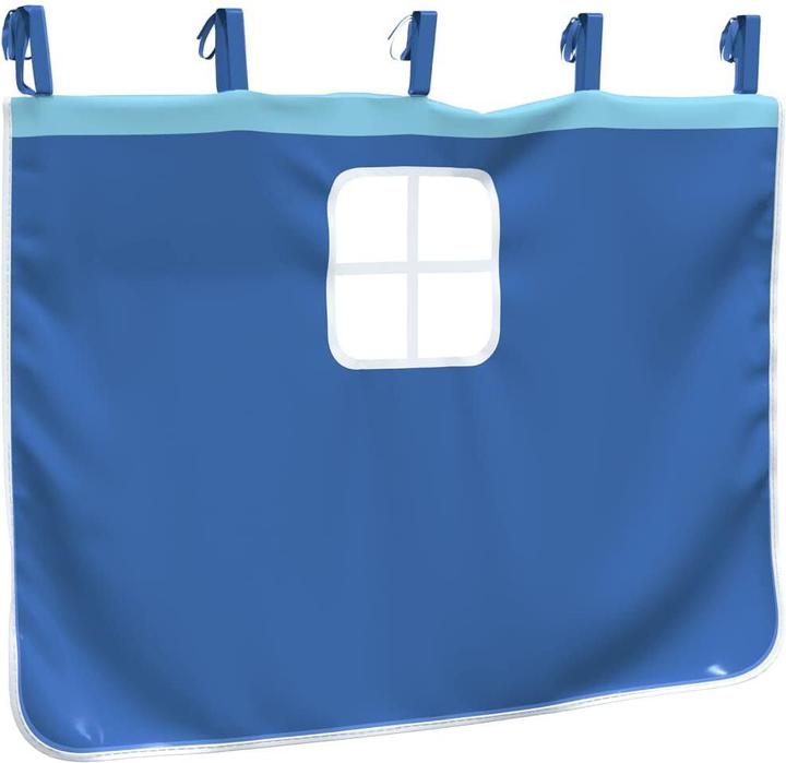 Immagine prodotto VidaXL Tende per letto a soppalco in poliestere blu,Colore: blu (100 x 75 cm, 34 x 75 cm, 60 x 75 cm, 85 x 76 cm, 80 x 43 cm)