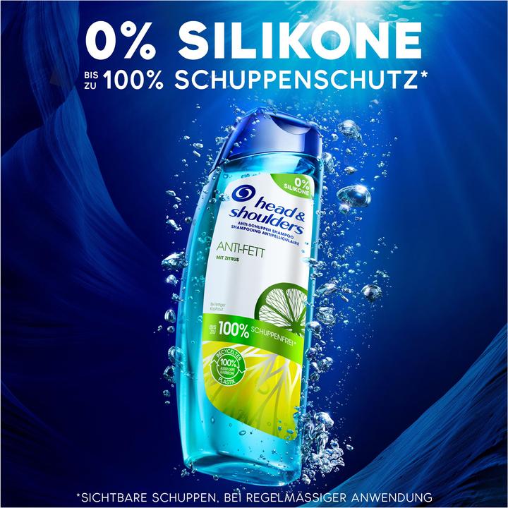 Produktbild Head & Shoulders Anti-Fett (250 ml, Flüssiges Shampoo)