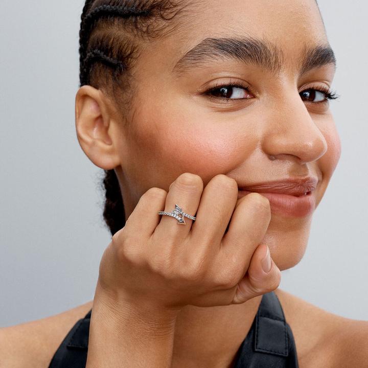 Actual product image Pandora Funkelnder Pfeil Ring (60, 925 Silver)