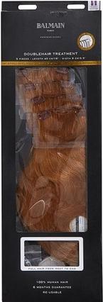 Image du produit Balmain DoubleHair Extensions Human Hair 40cm Length Number 10A Ash Blond 0.11kg (10A Extra Super Light Ash Blonde, 40 cm)