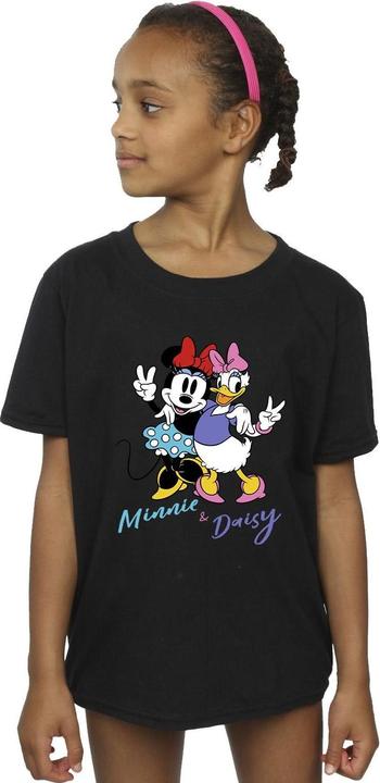 Actual product image Disney Girls Minnie Mouse And Daisy Cotton T-Shirt (152, 158)