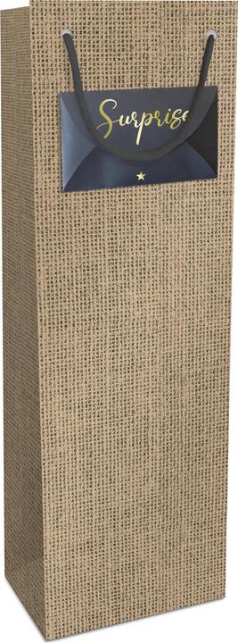 Actual product image Braun + Company Bottle bag By Nature Jute (Gift box, 1 x)