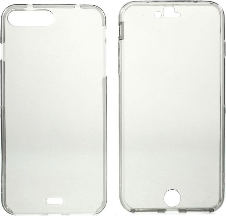 Actual product image König Design Apple iPhone 8 Plus Full Body 360 Silicone Protective Case Cover Case Grey (Apple iPhone 8 Plus)