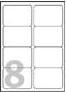 Actual product image Avery Photo labels, 99.1x67.7