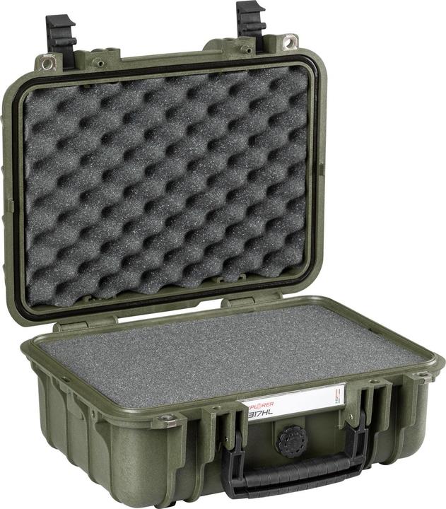 Actual product image Explorer Cases 3317HL Case green with foam (13.10 l)