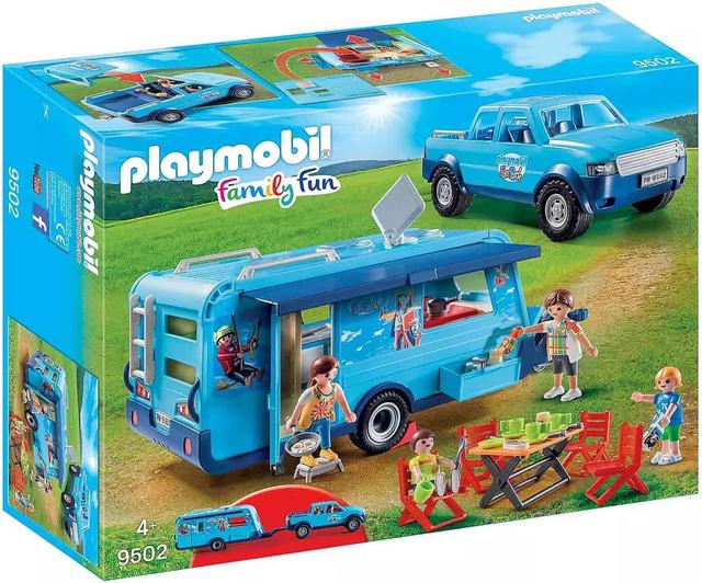 Image du produit Playmobil Family Fun Pick-Up avec caravane