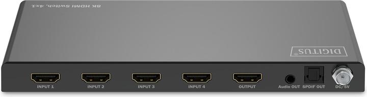 Actual product image Digitus 8K HDMI switch, 4x1