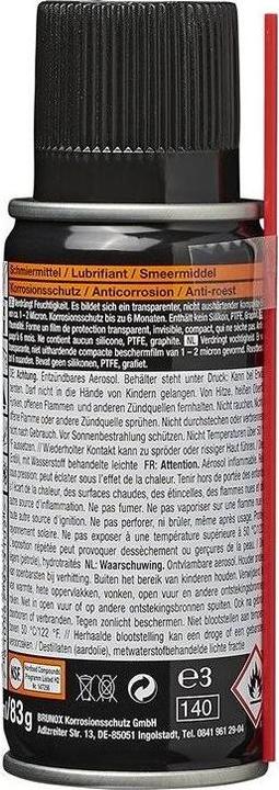 Produktbild Brunox Turbo Spray (100 ml, Universal-Schmiermittel)