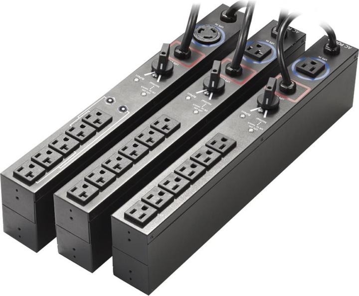 Actual product image Eaton Service Bypass Panel 230V Rackmount Input Hard Wire Output Hard Wire (4)C19 (11000 VA, 11000 W)